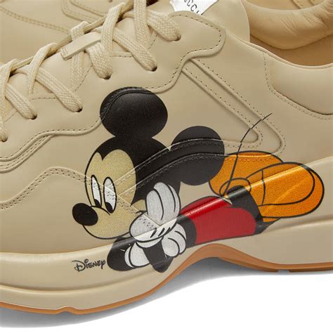 gucci shoes sneakers mickey mouse|gucci mickey mouse shoes toddler.